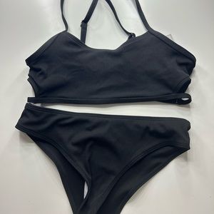 black bikini